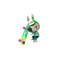 Игрушка-сюрприз LABUBU Skateboard Figure, 15 см