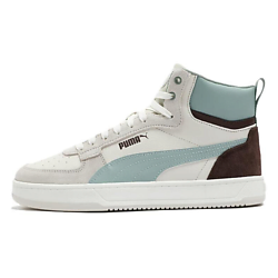 Кроссовки Caven 2.0 Anti-Slip Wear-Resistant Mid-Top Skateboard Shoes Unisex White Green Brown