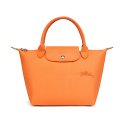 Сумка Le Pliage Green Recycled Canvas One Shoulder Handbag Small Size Women's Orange