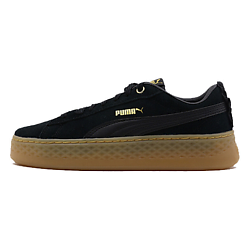 Кроссовки Suede Platform Elemental Steel Grey Black Gold Womens