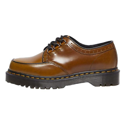 Dr.Martens Leather Low top Casual Shoes Unisex Brown