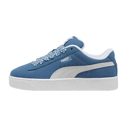 Кроссовки Suede XL Low Top Skateboard Shoes Women's Blue White