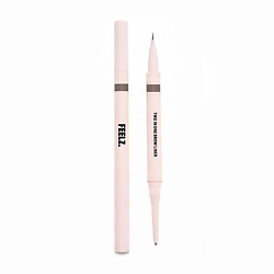 Подводка и карандаш для бровей Two In One Brow Liner 02 light brown