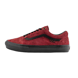 Кроссовки Old Skool Skate 'Hairy Suede Burgundy Red'