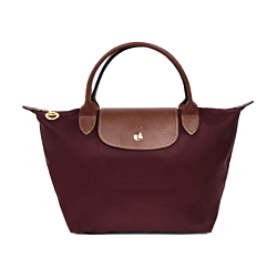 Сумка Le Pliage Polyamide Canvas With Leather Dumpling Bag Small Size Women's Tan