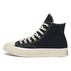 Кроссовки Chuck 70 High Black Gold Star