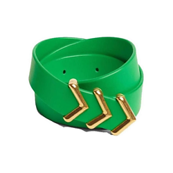 Ремень женский Badge Shaped Smooth Buckle