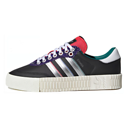 Кроссовки Samba Low Black Red Silver Women's