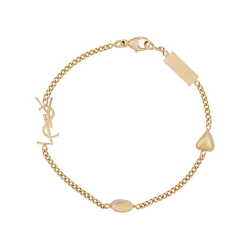 Браслет-цепочка Saint Laurent Cassandre Heart Charm