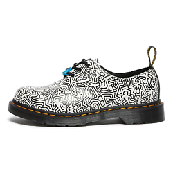 Кроссовки Dr.Martens Keith Haring 1461 Printed Black White Womens