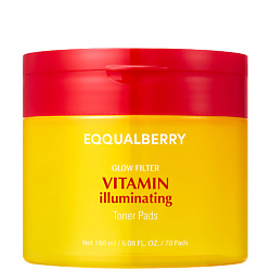 Витаминные тонер-пэды для сияния кожи VITAMIN ILLUMINATING TONER PADS
