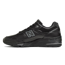 Кроссовки 991 MiUK Leather Black Grey