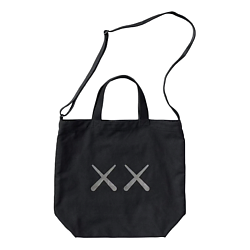Сумка Cotton Shoulder Bag Crossbody Bag Handbag Regular Men's Black