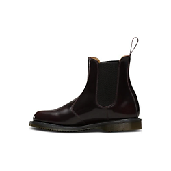 Челси ботинки женские Flora Smooth Leather 'Cherry Red'
