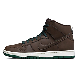 Кроссовки Sb Dunk High Baroque Brown Vegan Leather