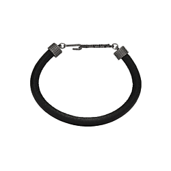 Браслет Saint Laurent Opyum Textured Leather