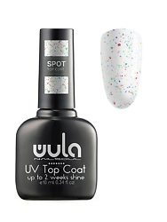 Верхнее покрытие с цветным глиттером Spot Top Coat, тон S01