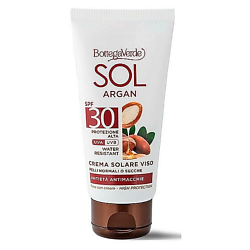 Солнцезащитный крем для нормальной и сухой кожи Sol Argan Anti-Aging Cream SPF30