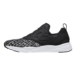 Кроссовки Reebok Furylite Slip On Gt Running Shoes Black/White Women's