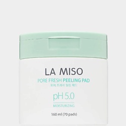 La Miso Очищающие и отшелушивающие салфетки для лица рH 5.0