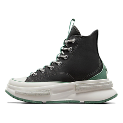 Кроссовки Run Star Legacy Anti-Slip Wear-Resistant High-Top Canvas Shoes Unisex Black Green