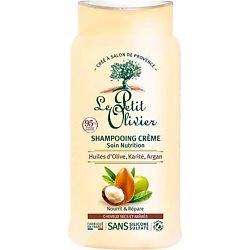 Шампунь-крем для сухих и поврежденных волос на основе 3-х масел Olive, Shea, Argan Oils Cream Shampoo