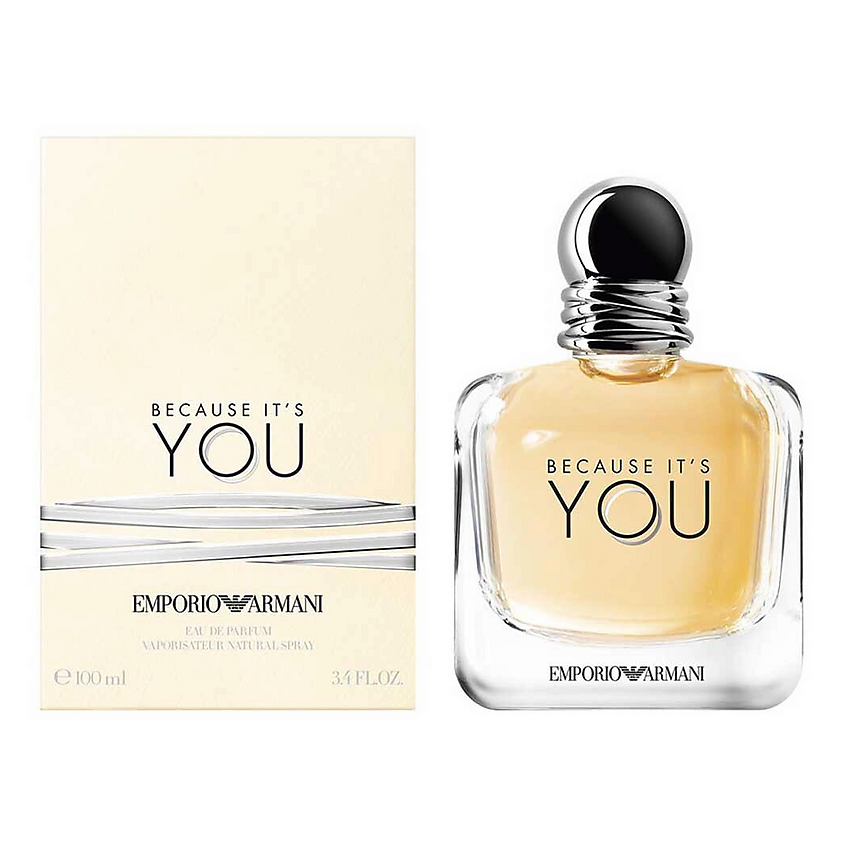 エンポリオアルマーニ BECAUSE IT'S YOU 100ml GIORGIO ARMANI Женская парфюмерная вода Because It´s You, 100 мл