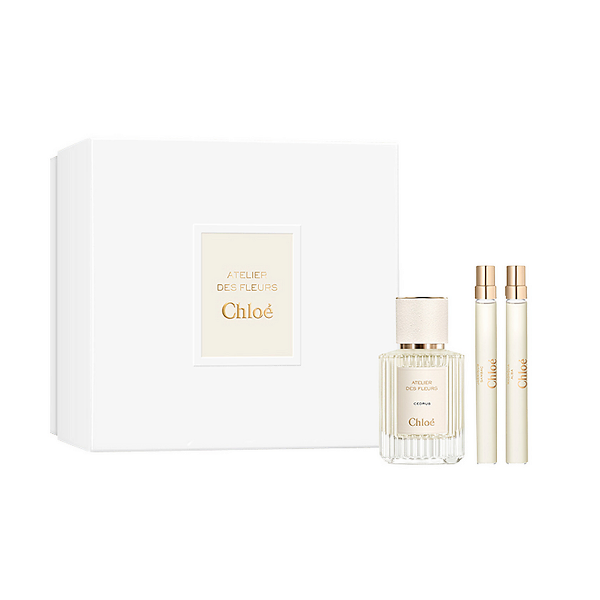 Chloé Atelier des Fleurs Cedrus CHLOE Набор Atelier des Fleurs Cedrus купить по цене 21359₽ в ЛЭТУАЛЬ
