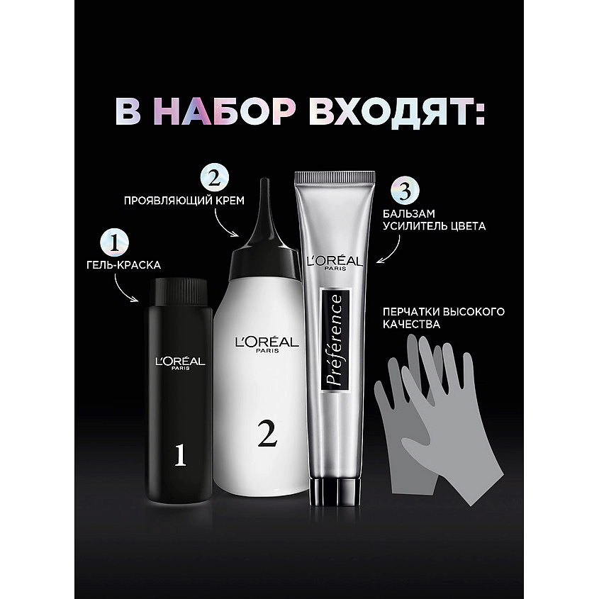 L'ORÉAL PARIS Стойкая краска для волос Яркость Цвета Préférence – фото 2