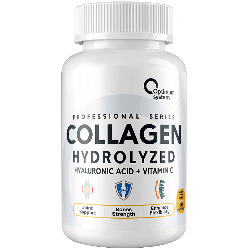 Изображение товара OPTIMUM SYSTEM Коллаген Collagen Hydrolyzed, 120 шт. Изображение товара OPTIMUM SYSTEM Коллаген Collagen Hydrolyzed, 120 шт.
