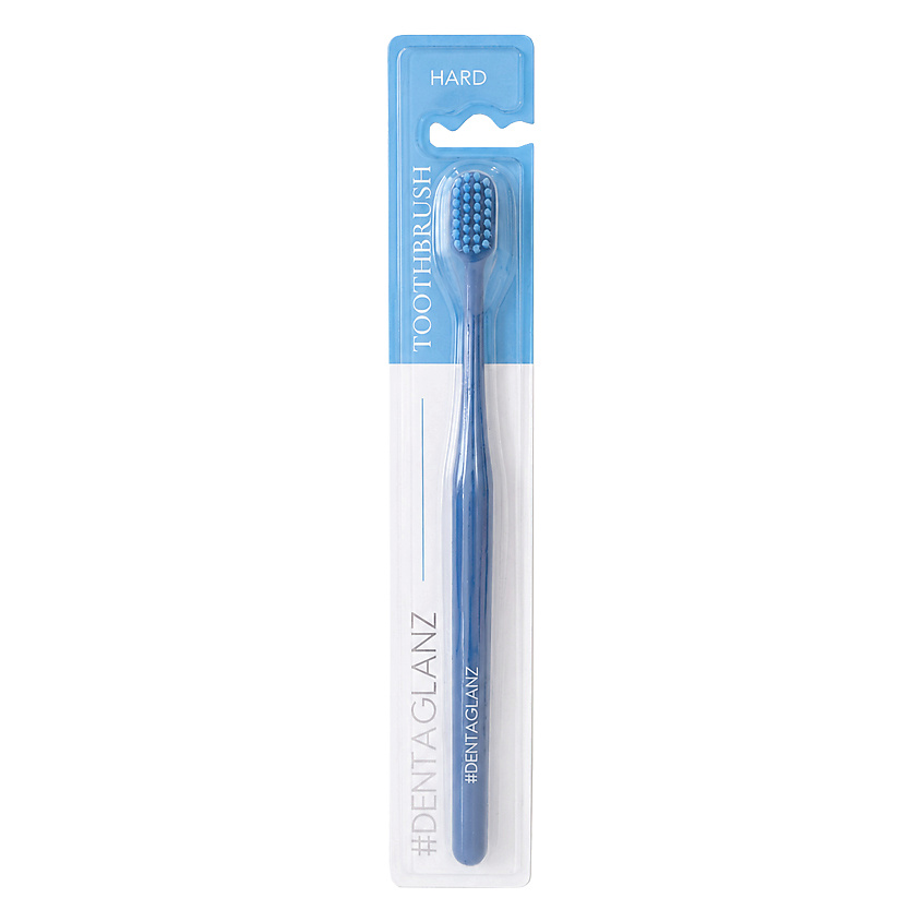 Изображение товара #DENTAGLANZ Зубная щетка, голубая, жесткая Toothbrush Blue Hard, 1 шт. Изображение товара #DENTAGLANZ Зубная щетка, голубая, жесткая Toothbrush Blue Hard, 1 шт.