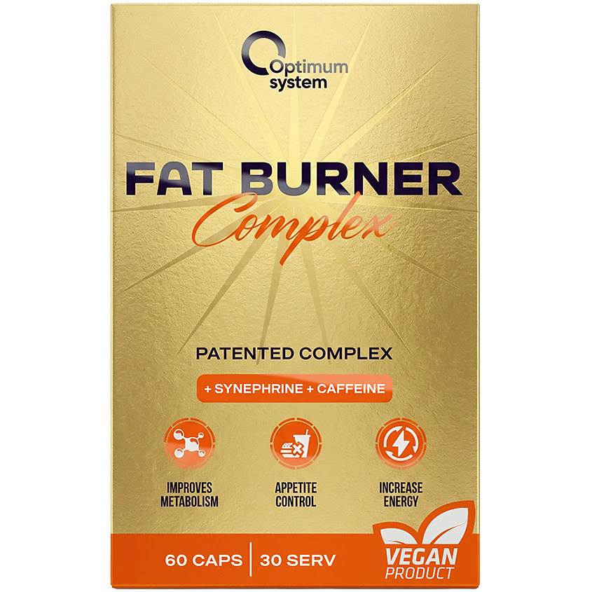 Изображение товара OPTIMUM SYSTEM Жиросжигатель Fat Burner Complex, 60 шт. Изображение товара OPTIMUM SYSTEM Жиросжигатель Fat Burner Complex, 60 шт.