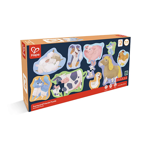 Развивающая игрушка HAPE Пазл Ферма