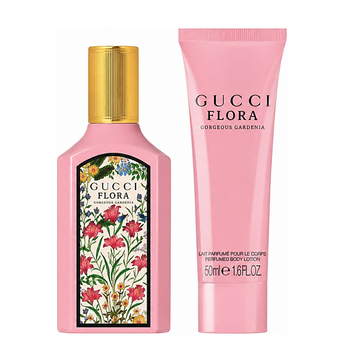 Набор парфюмерии GUCCI Набор Flora Gorgeous Gardenia: Парфюмерная вода + Лосьон для тела