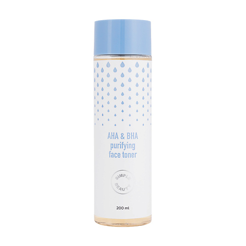 Тонер для лица SIMPLE BEAUTY Очищающий тонер для лица с AHA и BHA кислотами AHA & BHA Purifying Face Toner