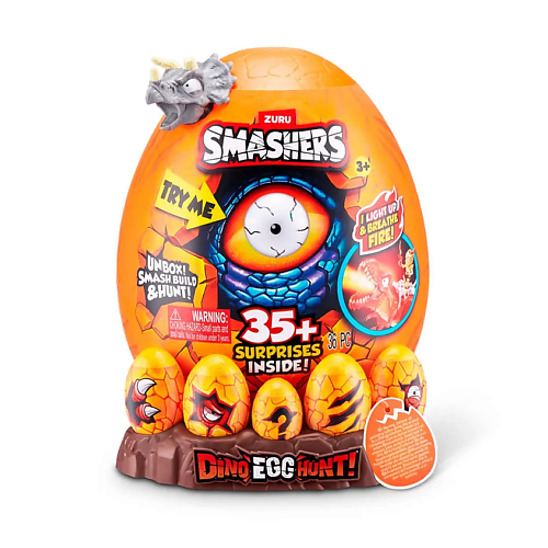 Развивающая игрушка ZURU Динозавр Smashers