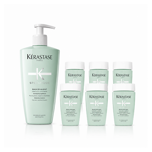 Набор для ухода за волосами KERASTASE Балансирующий набор шампуней Specifique Bain Divalent