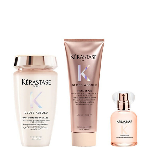Набор для ухода за волосами KERASTASE Набор для блеска и гладкости волос Gloss Absolu Creme Set
