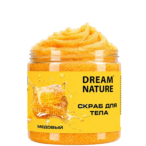 Скраб для тела DREAM NATURE Скраб для тела антицеллюлитный Медовый