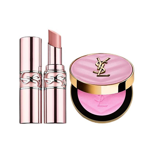 Набор средств для макияжа YVES SAINT LAURENT Набор YSL Iconic Pink Make Me Blush & Loveshine Candy Glow