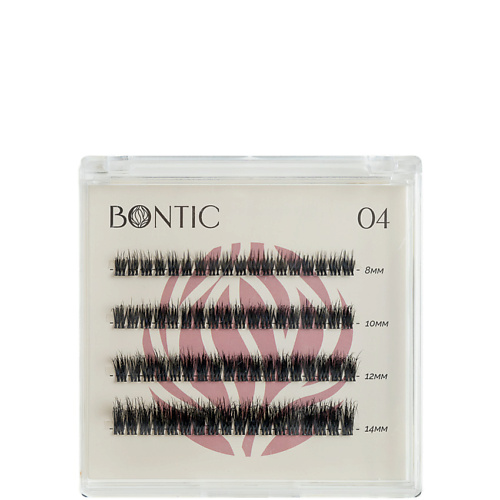 Ресницы накладные BONTIC Накладные ресницы пучки Магнетизм MIX 1*36