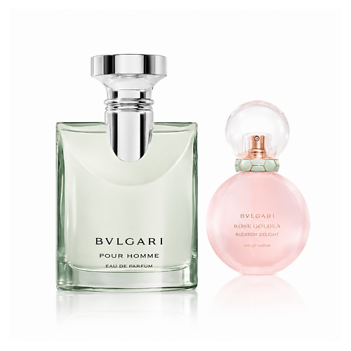 Набор парфюмерии BVLGARI Парфюмерный набор Pour Homme: туалетная вода + спрей для волос