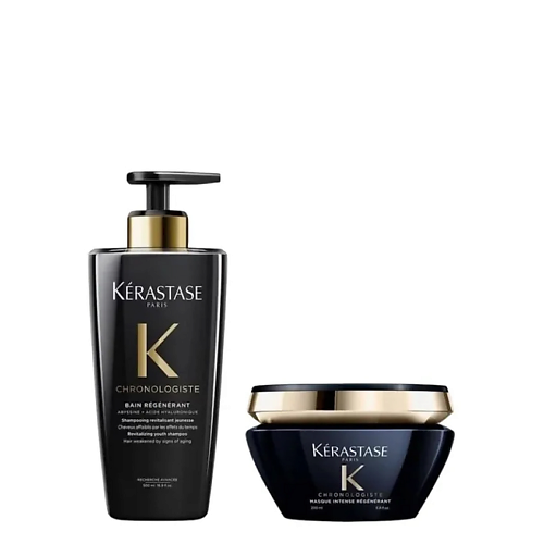 Набор для ухода за волосами KERASTASE Набор для восстановления волос Chronologiste: Шампунь + Маска