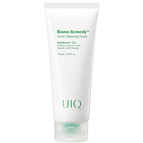 Пенка для снятия макияжа UIQ Очищающая пенка против акне Biome Remedy Acne Cleansing Foam