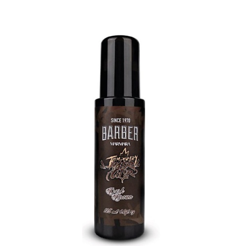 Спрей оттеночный MARMARA BARBER Спрей для временного окрашивания волос, бороды и усов Black