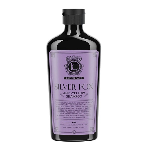 Шампунь для волос LAVISH CARE Шампунь для светлых и седых волос Silver Fox Anti Yellow Shampoo