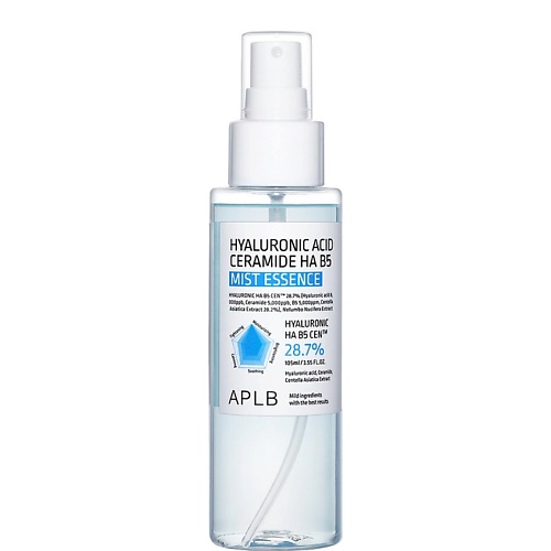 Мист для лица APLB Мист-эссенция с гиалуроновой кислотой и керамидами Hyaluronic Acid Ceramide HA B5 Mist Essence