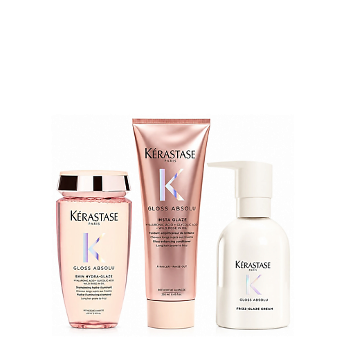Набор для ухода за волосами KERASTASE Набор для блеска и гладкости волос Gloss Absolu Creme Set