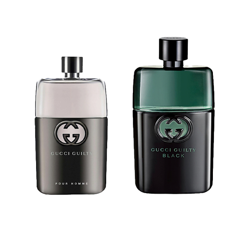 Набор парфюмерии GUCCI Набор: Туалетная вода Guilty Pour Homme + Туалетная вода Guilty Black Pour Homme