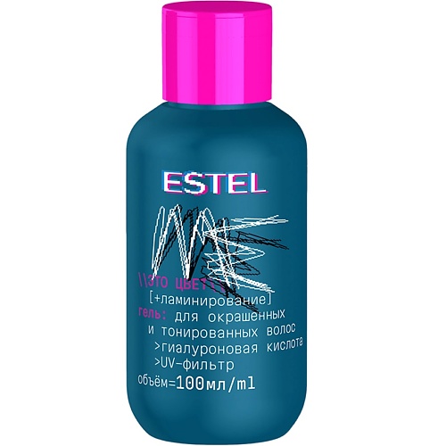 Гель для ухода за волосами ESTEL PROFESSIONAL Гель для волос окрашенных и тонированных с эффектом ламинирования Me
